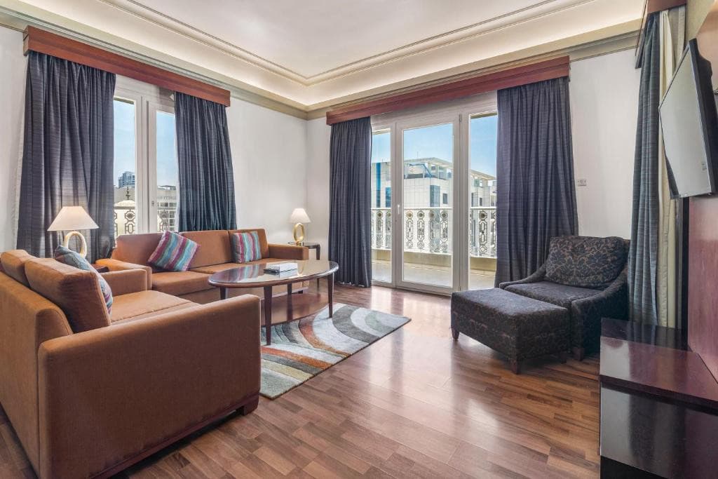 Al Khoory Hotel Apartments.