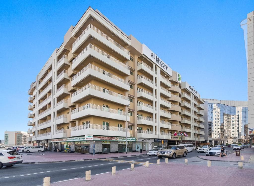 Al Khoory Hotel Apartments.